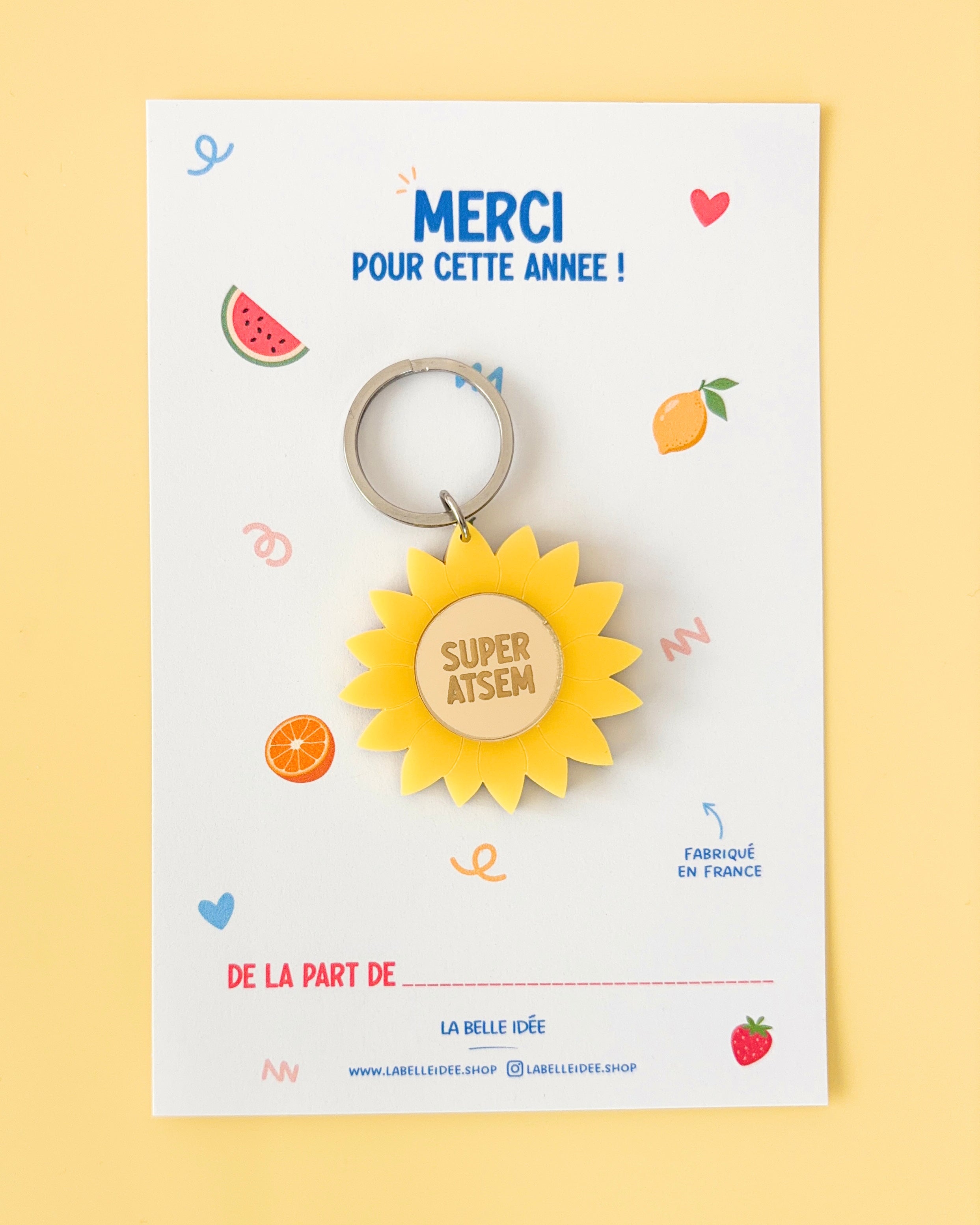Porte-clés Tournesol
