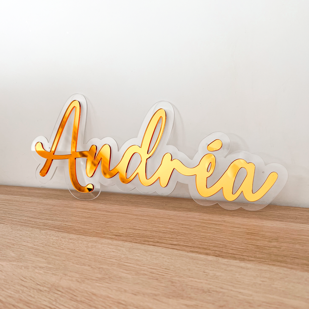 Découpe Prénom ou mot en relief