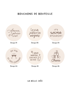 Bouchon “Du vin & des copains"
