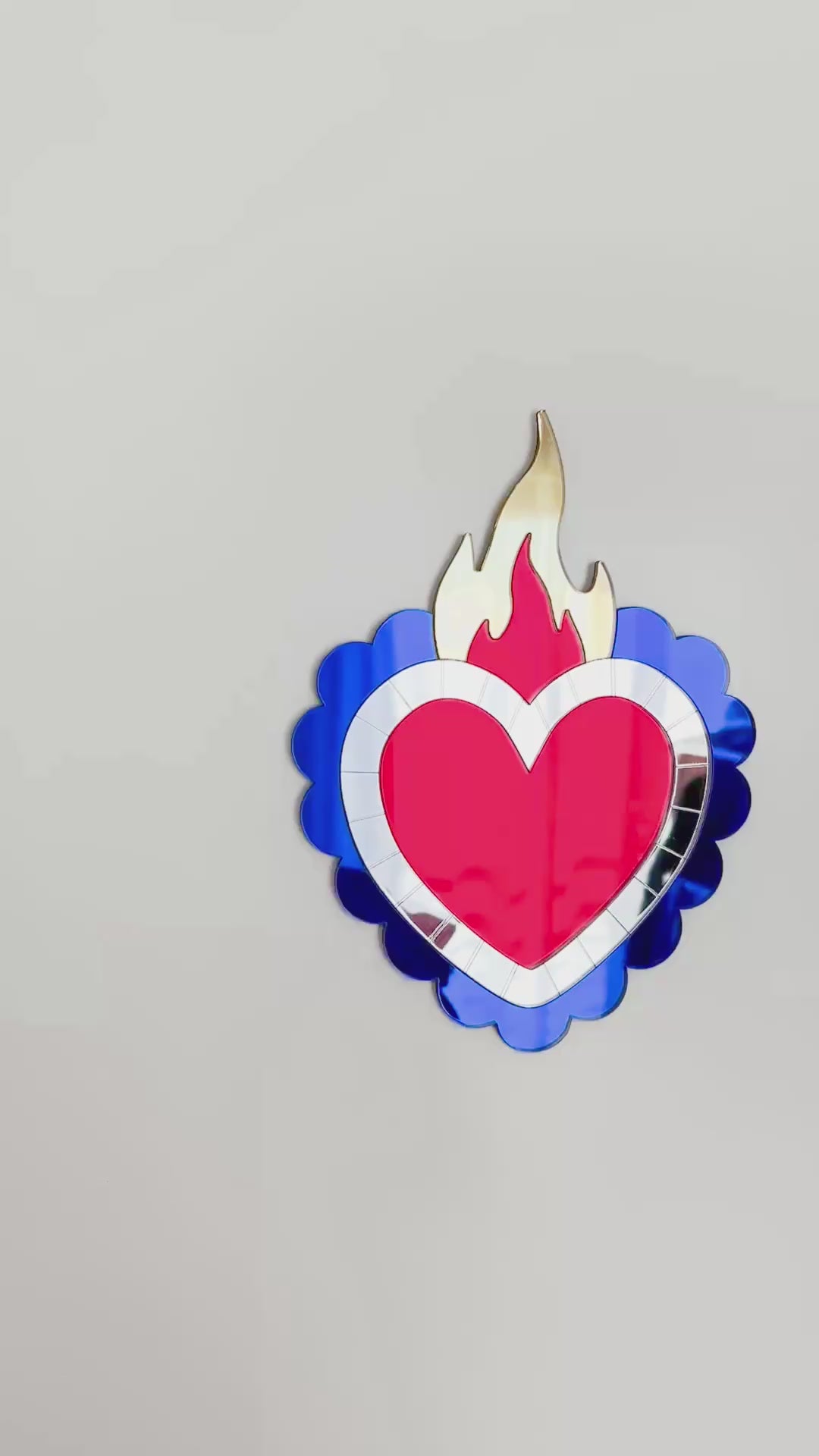 Décoration murale Coeur ex-voto