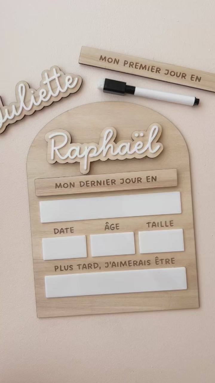 Grande Pancarte rentrée